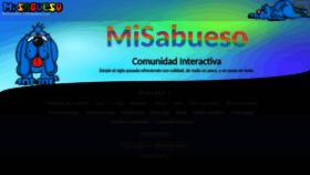 What Misabueso.com website looked like in 2023 (This year)
