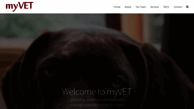What Myvet.com.au website looked like in 2023 (This year)