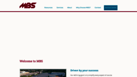 What Mbsbooks.com website looked like in 2023 (This year)