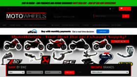 What Motowheels.com website looked like in 2023 (This year)