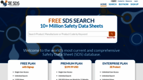 What Msds.com website looked like in 2023 (2 years ago)