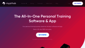 What Mypthub.net website looked like in 2023 (2 years ago)