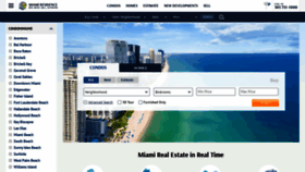 What Miamiresidence.com website looked like in 2023 (This year)