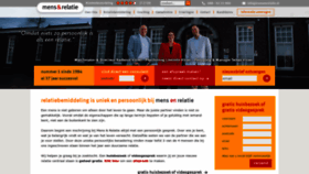 What Mens-en-relatie.nl website looked like in 2023 (2 years ago)