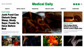 What Medicaldaily.com website looked like in 2023 (This year)