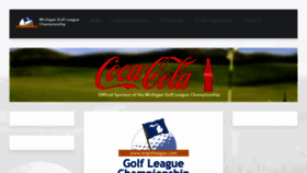 What Migolfleague.com website looked like in 2023 (This year)