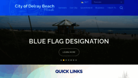 What Mydelraybeach.com website looked like in 2023 (This year)