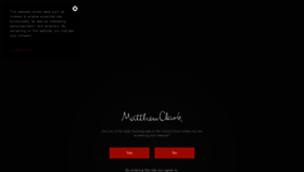 What Matthewclark.co.uk website looked like in 2023 (2 years ago)