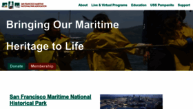 What Maritime.org website looked like in 2023 (This year)