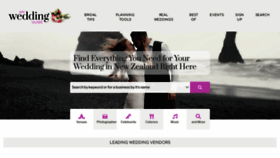 What Myweddingguide.co.nz website looked like in 2023 (This year)
