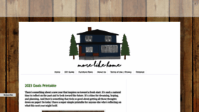 What Morelikehome.net website looked like in 2023 (2 years ago)