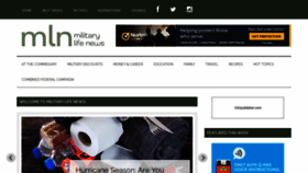 What Militaryshoppers.com website looked like in 2023 (This year)