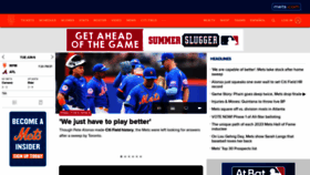 What Mets.com website looked like in 2023 (This year)