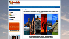 What Maps-of-mexico.com website looked like in 2023 (This year)