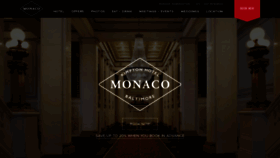 What Monaco-baltimore.com website looked like in 2023 (This year)