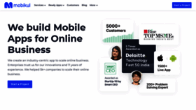 What Mobikul.com website looked like in 2023 (This year)