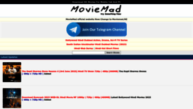 What Moviemad.nagoya website looked like in 2023 (This year)