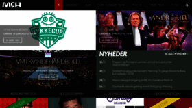 What Mch.dk website looked like in 2023 (This year)