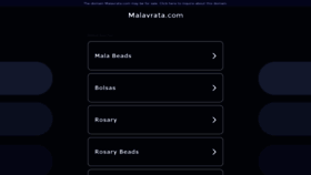 What Malavrata.com website looked like in 2023 (This year)