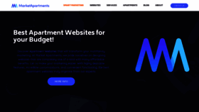 What Marketapts.com website looked like in 2023 (This year)