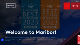 What Maribor-pohorje.si website looked like in 2023 (This year)