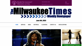 What Milwaukeetimesnews.com website looked like in 2023 (This year)