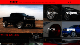 What Mhtwheels.com website looked like in 2023 (This year)