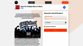 What Metroflog.co website looked like in 2023 (2 years ago)