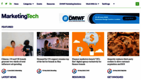What Marketingtechnews.net website looked like in 2023 (This year)
