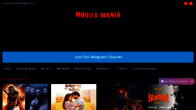 What Moviesmania.in website looked like in 2023 (This year)