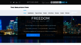 What Miami-criminal-lawyer.net website looked like in 2023 (This year)