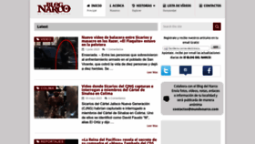 What Mundonarco.com website looked like in 2023 (2 years ago)