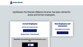 What Mysherwin.com website looked like in 2023 (This year)