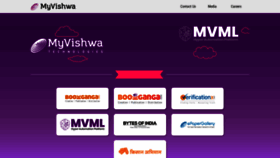 What Myvishwa.com website looked like in 2023 (This year)