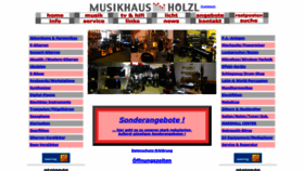 What Musik-hoelzl.de website looked like in 2023 (3 years ago)