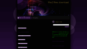 What Mw2filesdownload.webnode.gr website looked like in 2023 (2 years ago)