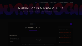 What Murimlogin.org website looked like in 2023 (This year)