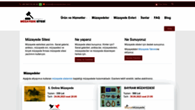 What Muzayedesitesi.com website looked like in 2023 (This year)