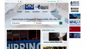 What Mim-guide.com website looked like in 2023 (This year)