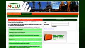 What Ministere-construction.ci website looked like in 2023 (This year)