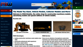 What Msw-modelle.com website looked like in 2023 (This year)