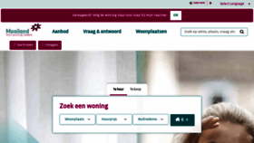 What Mijnwoningzoeken.nl website looked like in 2023 (This year)