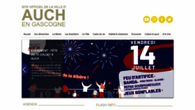 What Mairie-auch.fr website looked like in 2023 (This year)