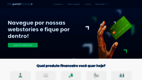 What Meuportalfinanceiro.com.br website looked like in 2023 (This year)