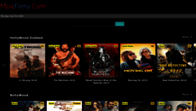 What Mp4filmy.pro website looked like in 2023 (This year)