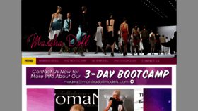 What Marshadollmodels.com website looked like in 2023 (This year)