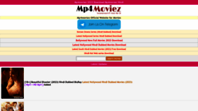 What Mp4moviez.lol website looked like in 2023 (This year)
