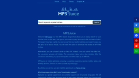 What Mp3juice.re website looked like in 2023 (This year)