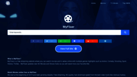 What Myflixerz.to website looked like in 2023 (This year)