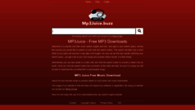 What Mp3juice.surf website looked like in 2023 (This year)